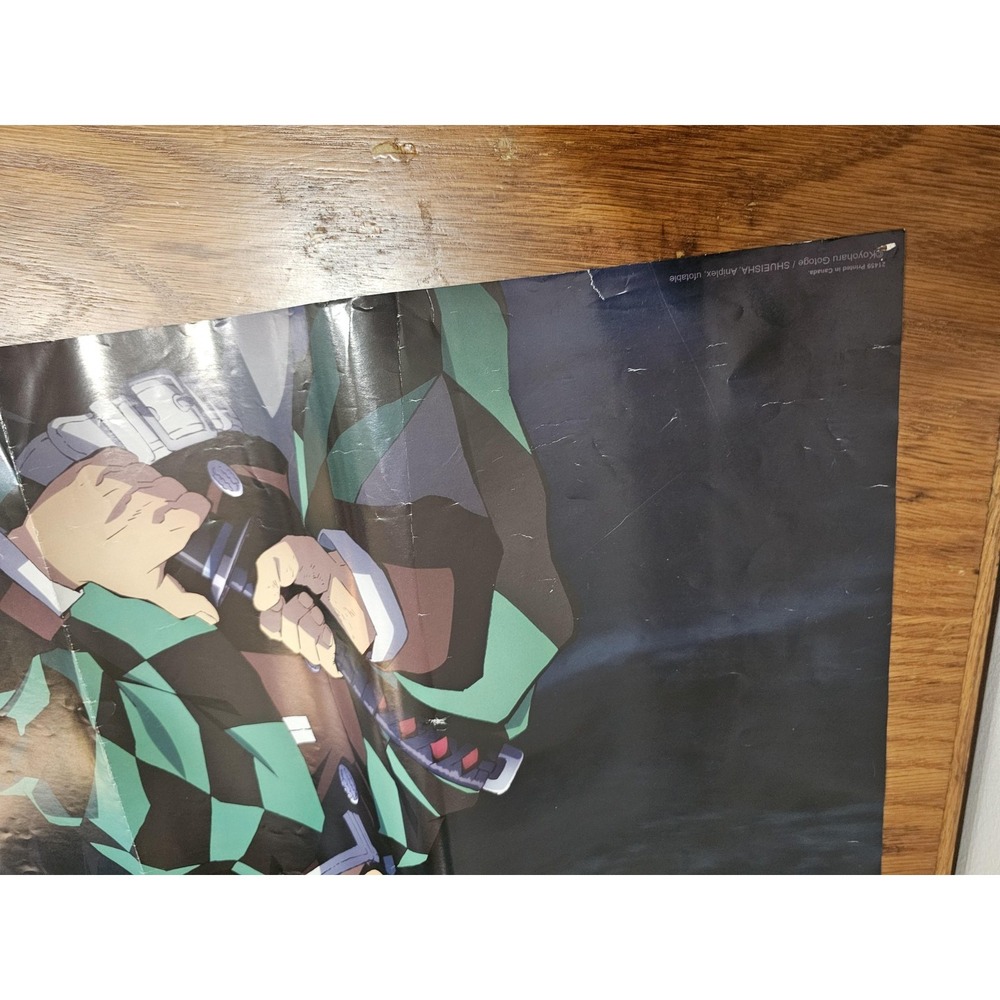 Demon Slayer Kimetsu Tanjiro Nezuko Large Gloss Poster‎ Abystyle Anime Wall Art - Picture 6 of 9
